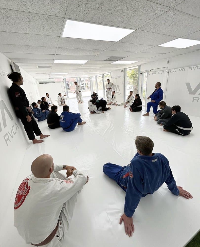 Private lesson instruction at Panza Jiu-Jitsu in Torrance